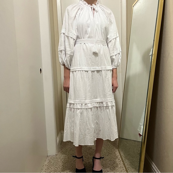 Elie Tahari Sky-White Dress - Picture 8 of 15
